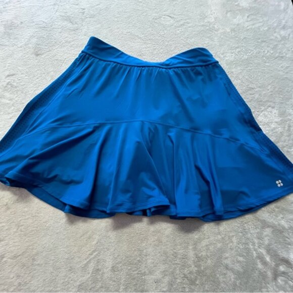 NWT Sweaty Betty Blue Volley Tennis Skirt/Skort - Picture 7 of 16